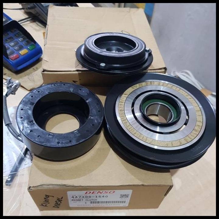 TERLARIS MAGNET CLUTCH AC MOBIL KIJANG DIESEL KUDA DIESEL DENSO ORIGINAL 