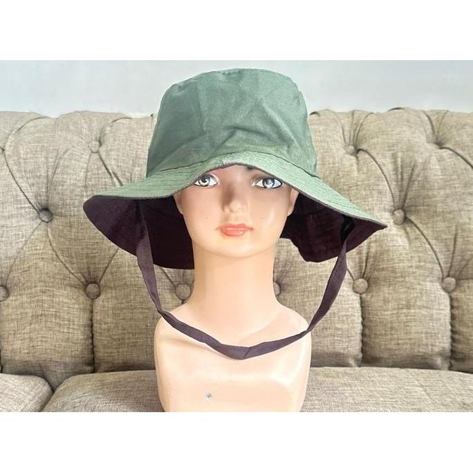 Jungle Hat Topi jungle bucket jungle Pria Wanita