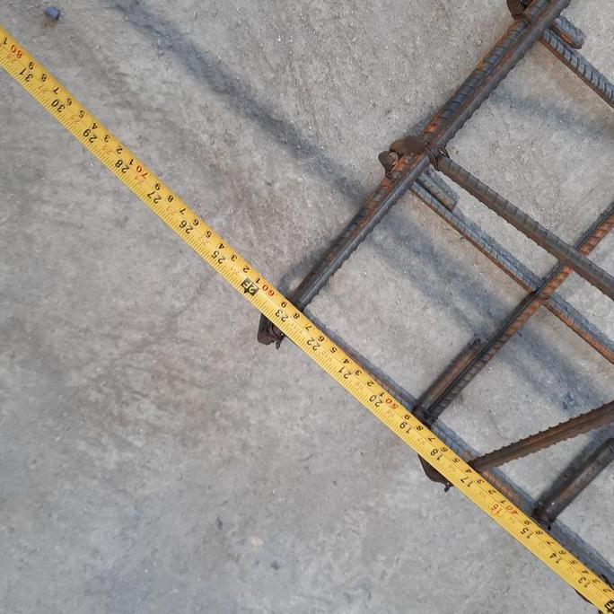 Pondasi Cakar Ayam 60 x 60 besi 10mm