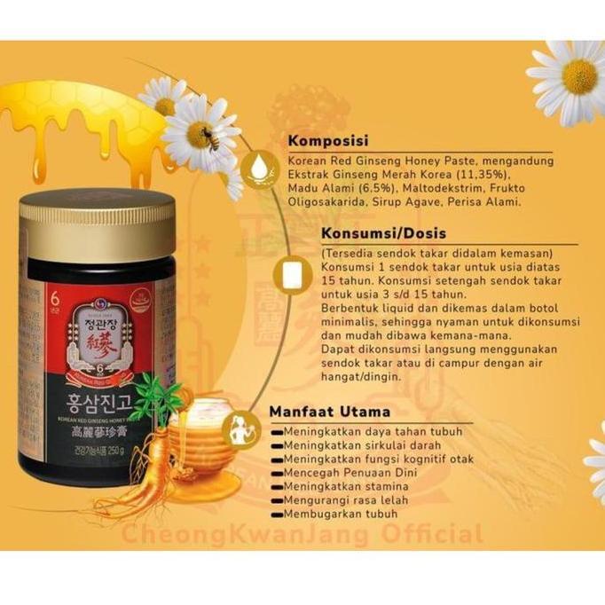 Erbe- Jungkwanjang Korean Red Ginseng Mild Paste 100Gr