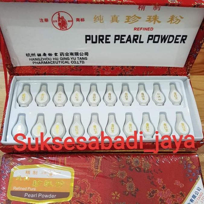 Erbe- Zhen Zhu Fen (Pearl Powder/ Bubuk Mutiara)
