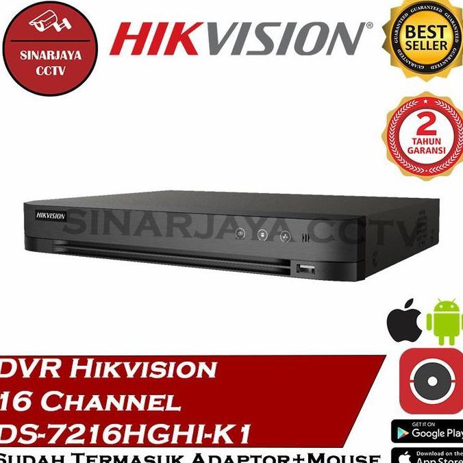DVR 16CHANEL HIKVISION TURBO HD 1080P