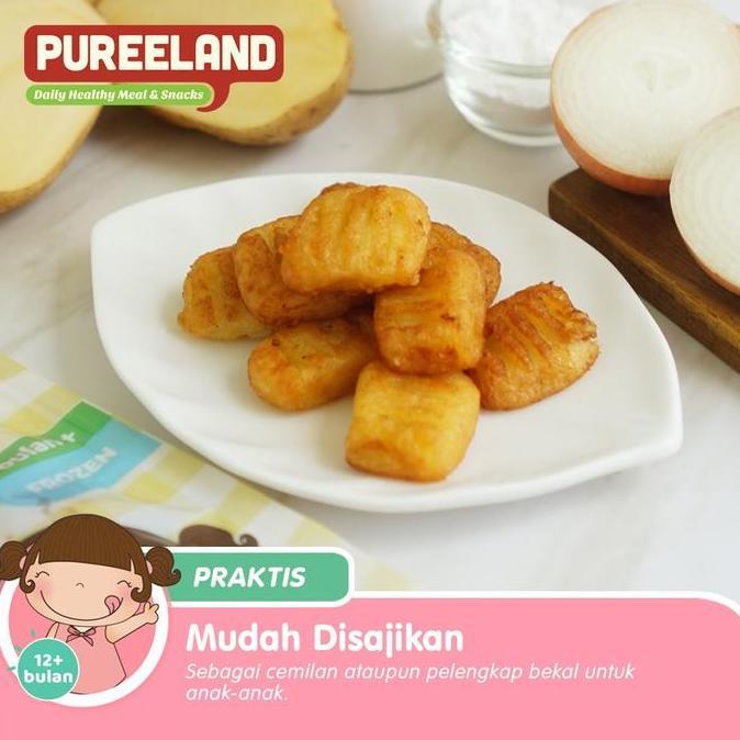 Gyunyu- Pureeland Baby Bubble Fries / Bola Kentang / Frozen Mpasi Bayi