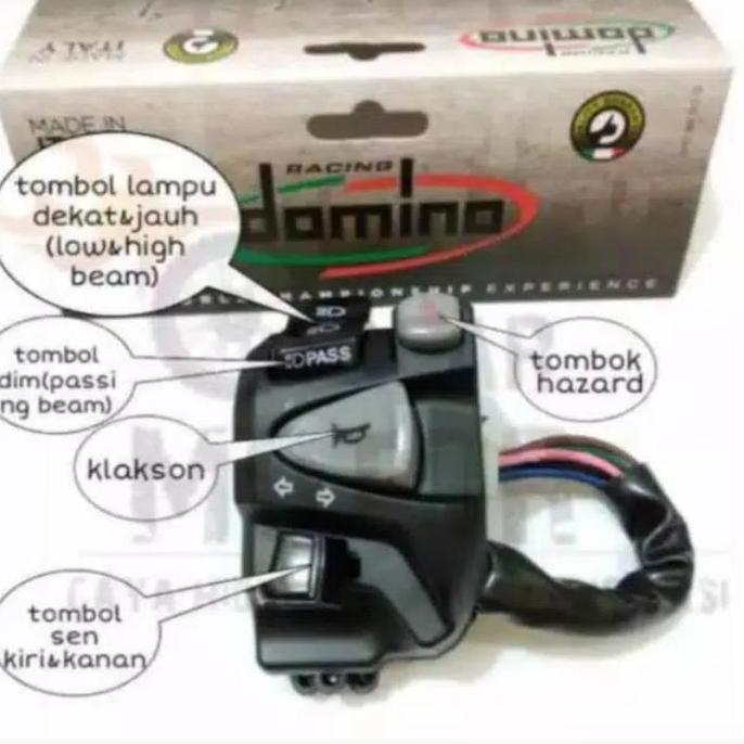 Saklar Kiri Domino Plus Beem Pass N-Max/Pcx/Adv/Cb150R Allshop