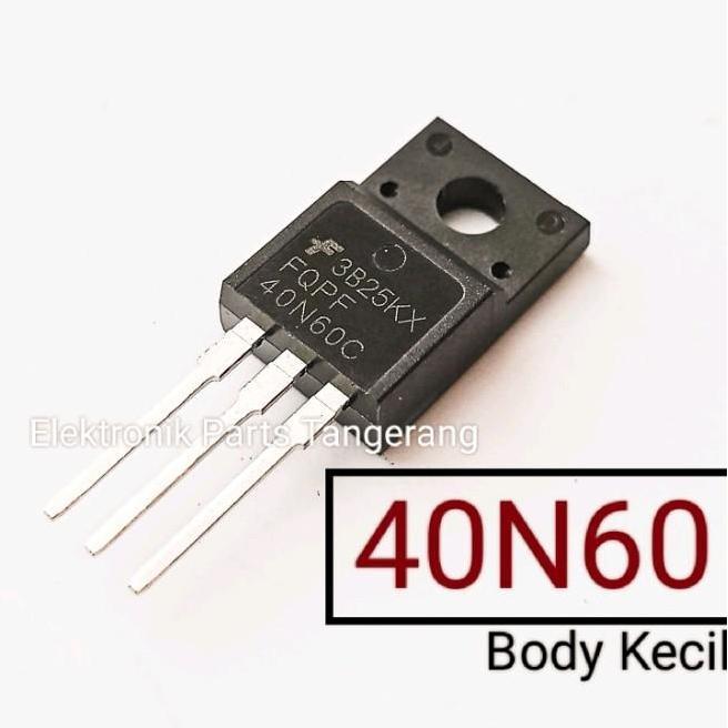 Mosfet 40N60 Body Kecil Transistor 40N60 Transistor Fqpf 40N60 Mosfet Fqpf 40N60 Kecil Mosfet 40N60C