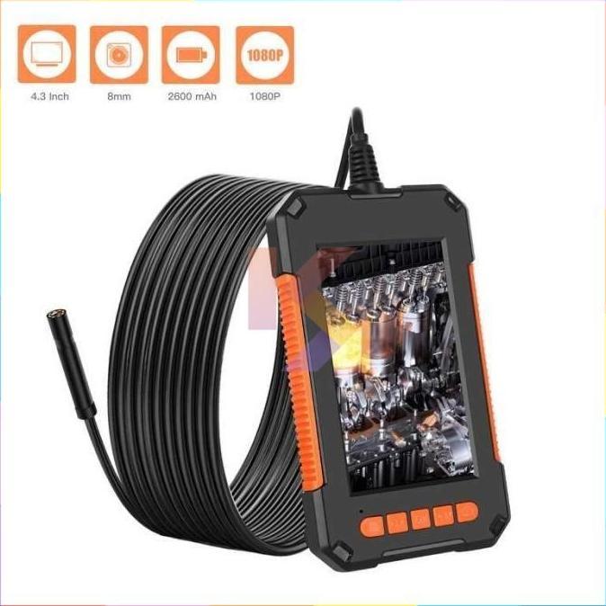 Kamera Endoskopi Industrial Endoscope 4.3 Inch IPS LCD 1080P - P40