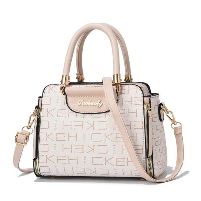 Tas Wanita [Ws Coll] Tas Selempang Wanita Danbaoly Premium Hand Bag Polos Sling Bag Kulit Pu Korean 