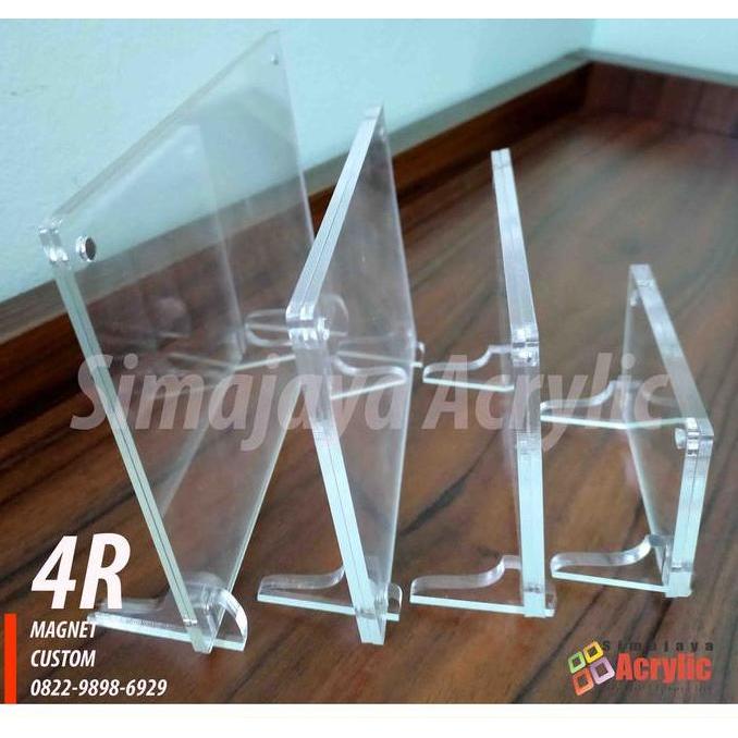 Presa- Frame Akrilik/Frame Magnet/ Frame Bingkai Akrilik 4R 2Mm