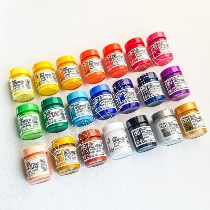Colore- Sakura Poster Color 30 Ml / Cat Poster Sakura 30 Ml