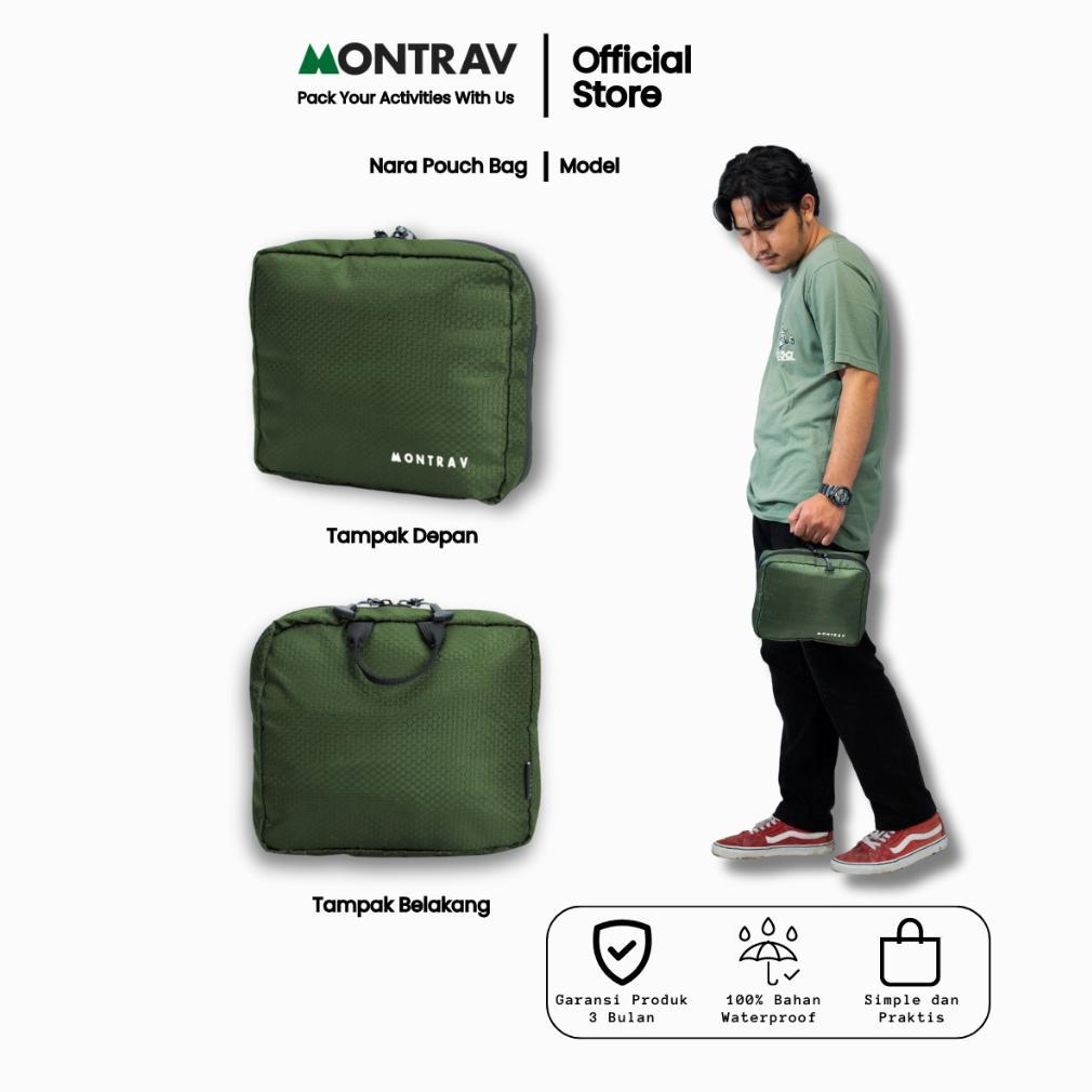 Montrav - Tas Tempat Sabun - Tas Alat Mandi Traveling - Nara