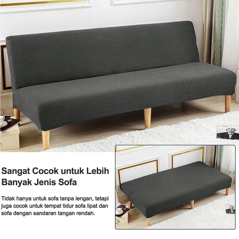 Sarung Sofa Waterproof Elastis Anti Air & Anti Noda | Cover Sofa Stretch Mudah Dipasang | Penutup So