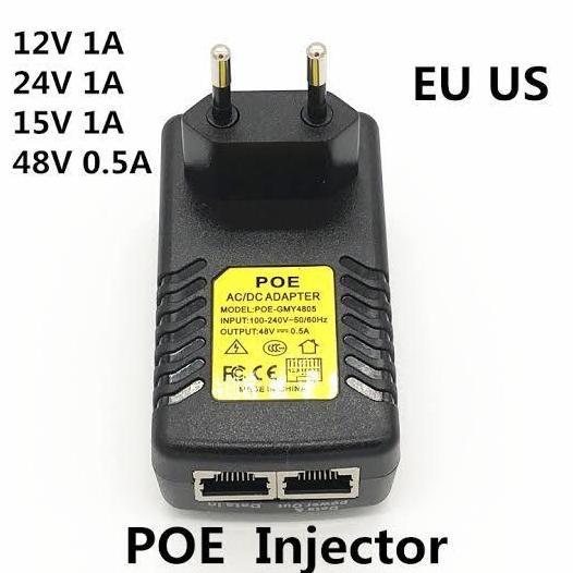 PHLOX Poe Adaptor 48v-0,5 ampere/adaptor poe 48v-0,5 ampere