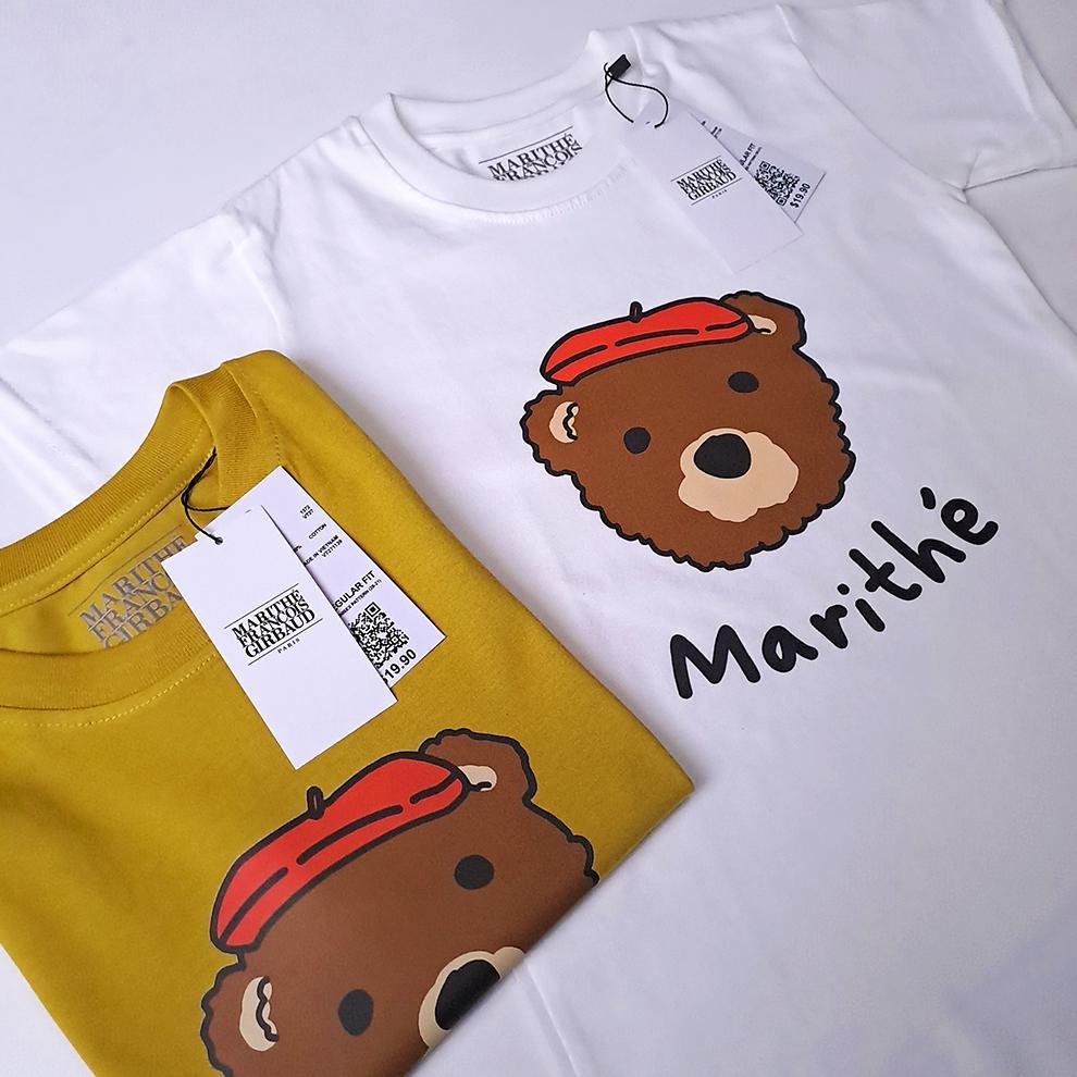 Kaos Anak Laki Laki Perempuan 1-12 Tahun Baju Atasan Premium Marithe Mfg Bear