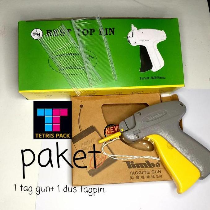 TERLARIS PAKET TAG GUN+TAG LAUNDRY