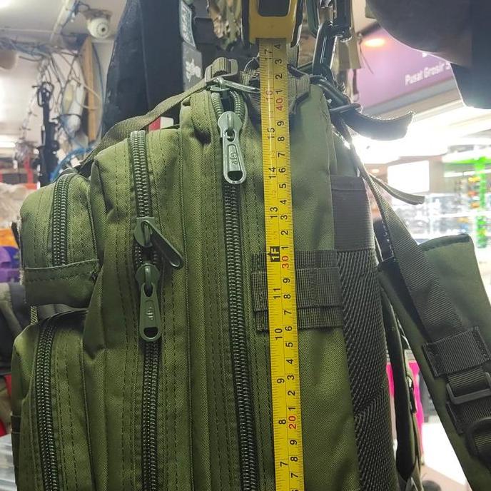 NEW TAS RANSEL ARMY 3P TACTICAL IMPORT ORI