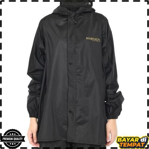 Jas Hujan Maroen Original Untuk Pria Dan Wanita Bahan Pvc Tebal Anti Rembes Lentur Kuat Murah Grosir