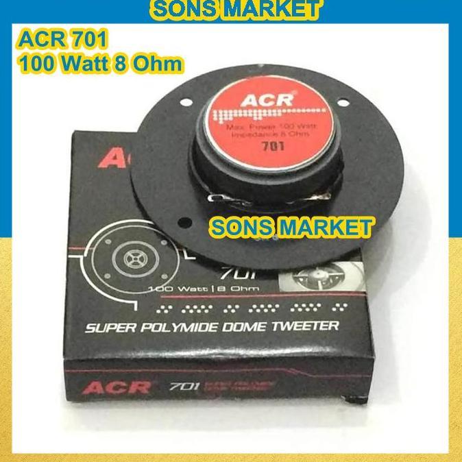 TWEETER SPEAKER ACR 701 100 Watt 8 Ohm Twitter ACR 701 acr701