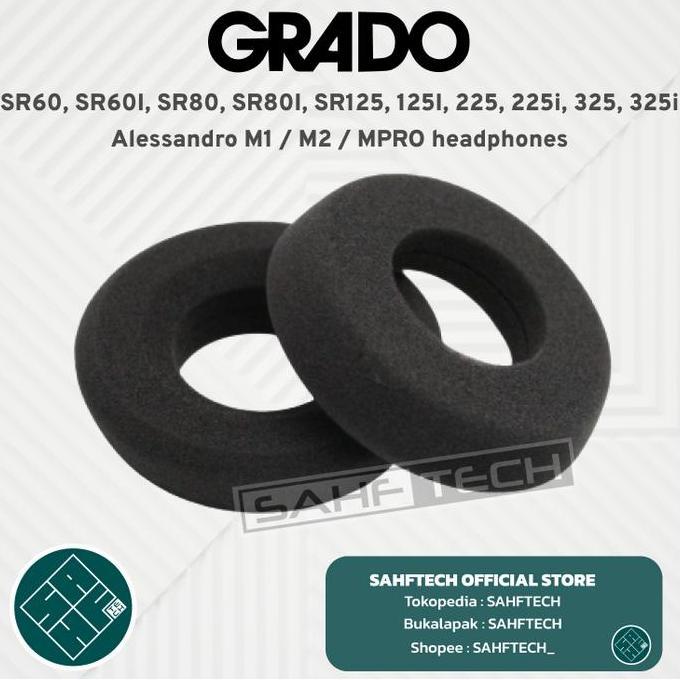 Ear Pads Earpads Cushions Replacements for GRADO SR60 SR80 SR125 SR325