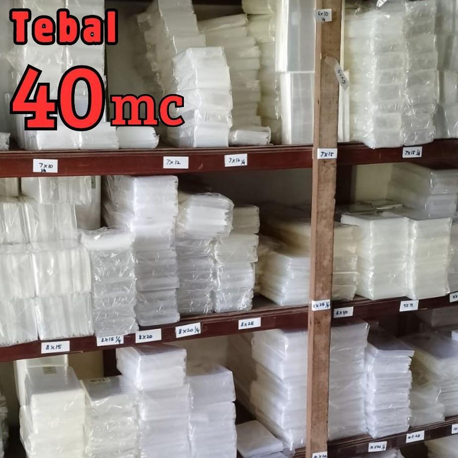 Termurah 1 Kg Plastik Opp Tanpa Lem Tebal 40 Micron Plastik Aksesoris Plastik Snack Plastik Opp Kaca