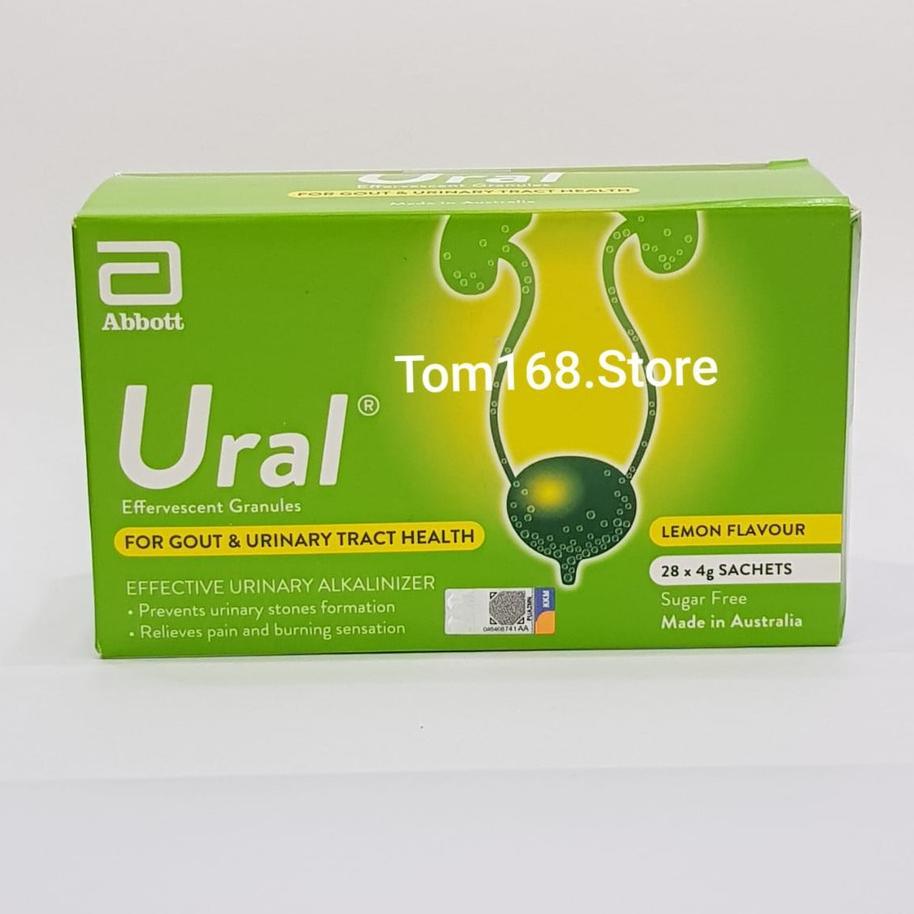Abbott Ural Effervescent Granules 28 X 4 Gram - Ready Stock