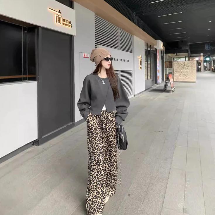 Favorit Sweetie Cpg537 Celana Panjang Leopard Motif Macan Kulot Bahan Karet Rayon Stretch