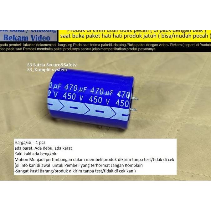 nichicon Elko 470uf 450V elco 470 uf 450 v 450vol 470uf/450V 470uf450