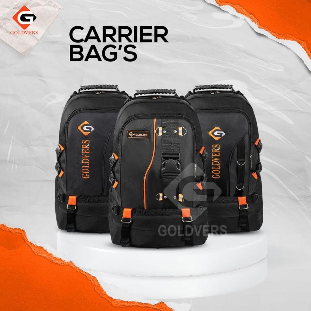 Grade Ori Goldvers - Eastero Tas Ransel Jumbo Original Pria Backpack 60L Polyestern Nylon Mudik Besa