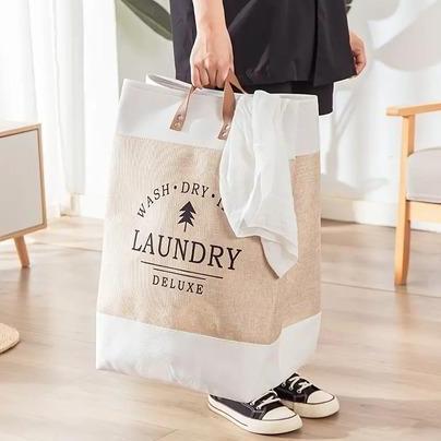 TERLARIS TAS LAUNDRY LIPAT DENGAN HANDLE, PRAKTIS UNTUK PENYIMPANAN & PENGATURAN PAKAIAN - BEE