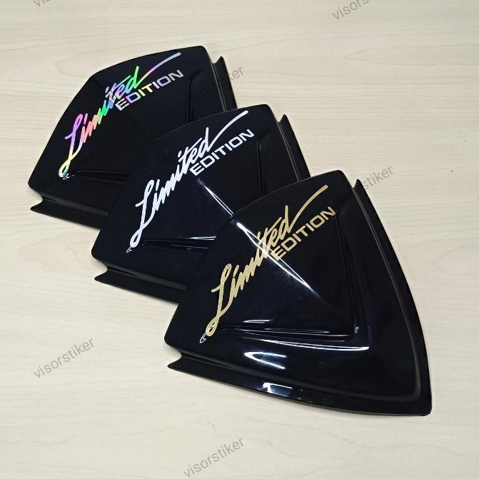 VELISSASTORE VISOR BEAT KARBU BEAT OLD MIO SPORTY MIO SOUL KARBU MIO M3 STIKER LOGO WINDSHIELD HONDA