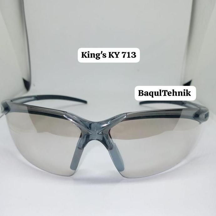 Kacamata Safety King'S Ky 713 Silver Pasti Diskon