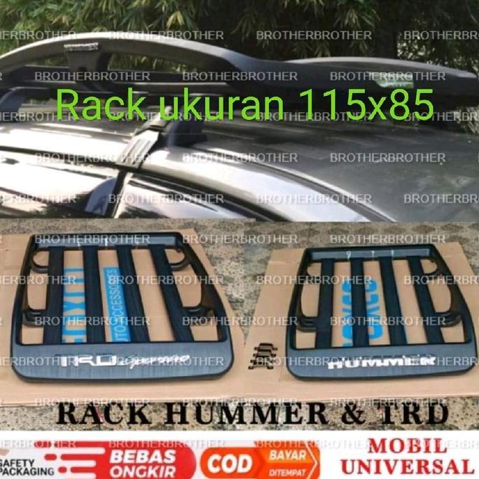 Roof Rack Hummer Trd Sportivo Rak Atas Mobil Universal Avanza Xenia Fortuner Rush Innova Calya Sigra