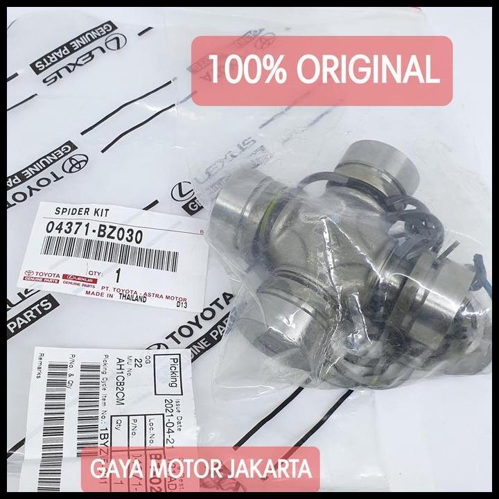 DISKON UNIVERSAL CROSSJOINT-SPIDER KIT AVANZA-XENIA 04371-BZ030 ORIGINAL 