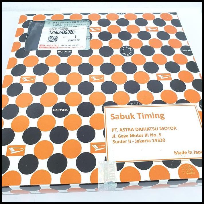 BEST DEAL TIMING BELT DAIHATSU TAFT GT - TARUNA 13568-B9020-000