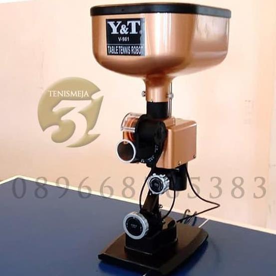 ROBOT TENIS MEJA Y&T V981 ORIGINAL DAN TERPERCAYA