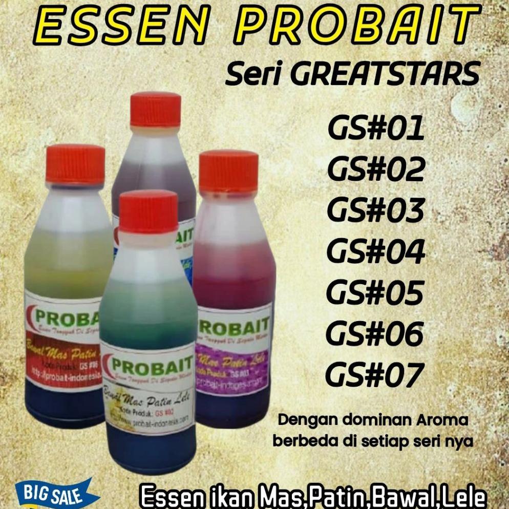 ESSEN LELE,MAS,PATIN & BAWAL SERI GS# DARI PROBAIT Diskon