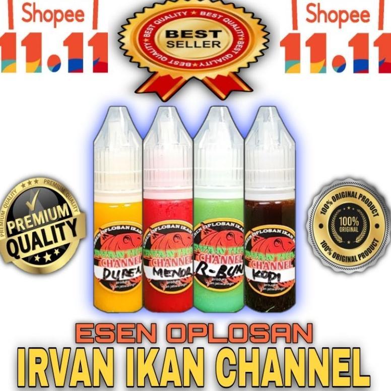 Esen IRV 4 Varian R-bun, Duren, Menor, Kopi,Meded & Dumel 15ml Irvan Ikan Channel Diskon