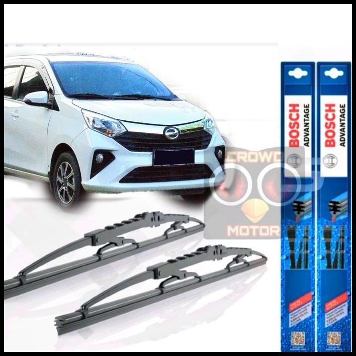 TERBARU WIPER MOBIL DAIHATSU SIGRA CALYA SEPASANG ORI BOSCH ADVANTAGE 