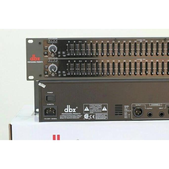 TERLARIS EQUALIZER DBX-231 EQUALIZER DBX 231 EKUALISER DBX-231 EKUALISER DBX231