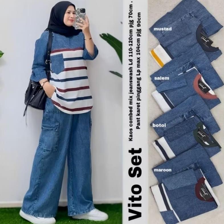 limited zolla set xl,xxl  || darma set || siska set || zadda set || setelan jeans wanita setelan com