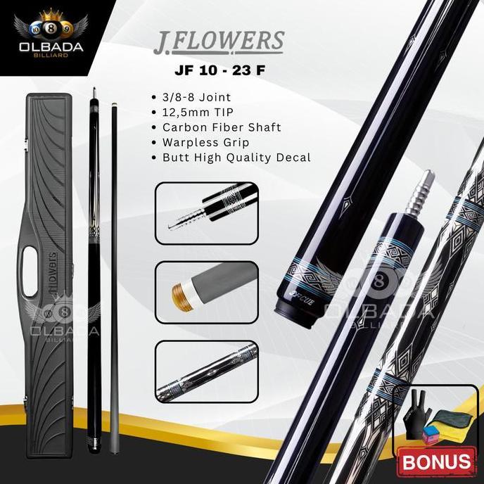 Stik Billiard JFlowers 10-23 F / Billiard Ball / Stik Play Bilyar