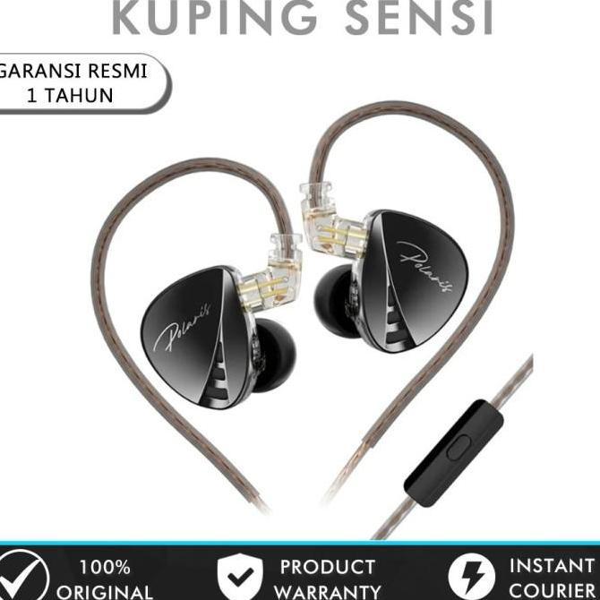 CCA Polaris In Ear Monitor Dual Cavity Dynamic Driver Wired Earphone