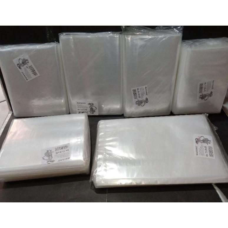 Plastik PP Wayang Bening Tebal 0,5 Berbagai Ukuran