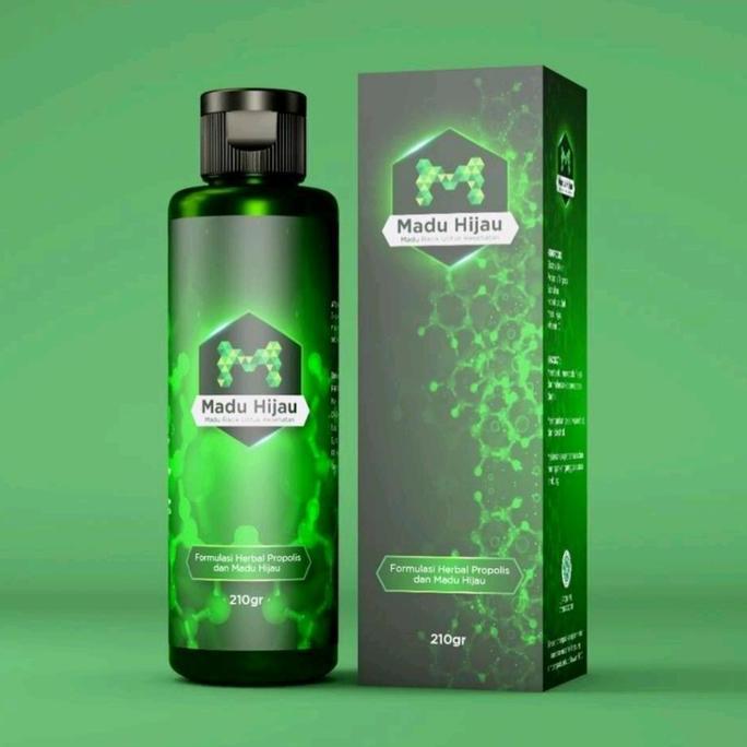 Utsukushi- Madu Hijau Herbal Asam Lambung Dan Maag 210Gr Original