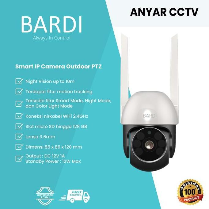 TERLARIS BARDI OUTDOOR PTZ BARDI IP CAMERA OUTDOOR PTZ ROTATE