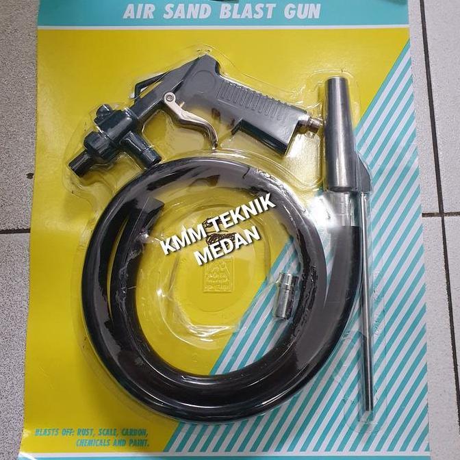 TERMURAH - AIR SAND BLAST GUN ALAT SEMPROT PASIR ANGIN PLINGKUT FLINKOTE SELANG