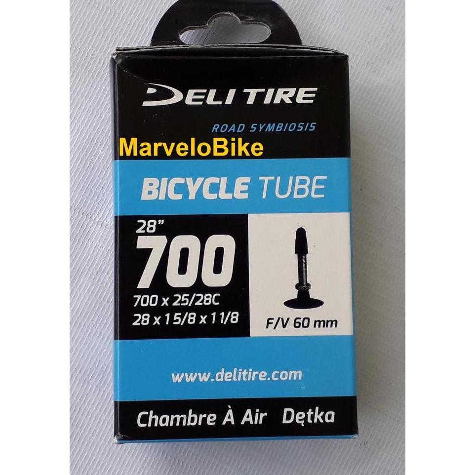 Ban Dalam Sepeda Fixie 700 x 25 / 28c Swallow FV 60mm
