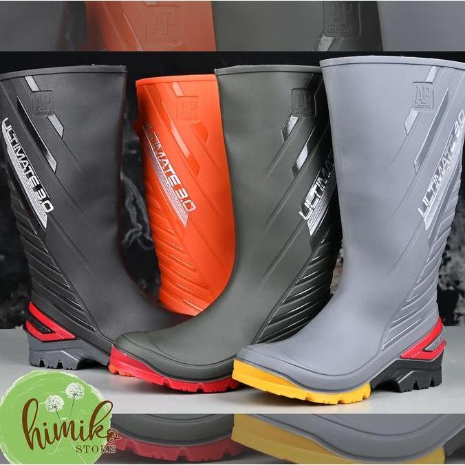SEPATU BOOTS KARET PANJANG AP BOOTS Ultimate 2015 Original