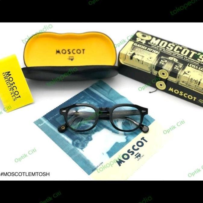frame kacamata pria moscot lemstosh kualitas premium full box