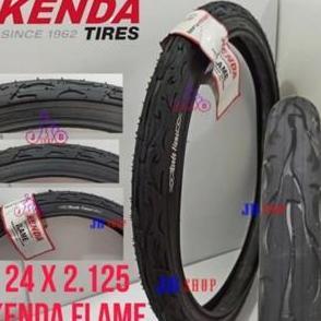 BAN LUAR SEPEDA 24 X 2.125 2125 KENDA FLAME SEPEDA MTB CITY BIKE 24X2.125 24X2125
