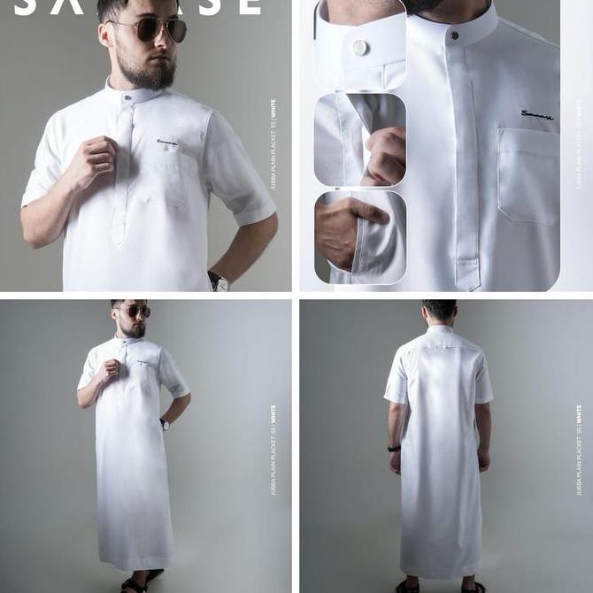 SAMASE Jubba Reguler Exclusive Terbaru Gamis Pria S-025 Original Jubah Dewasa